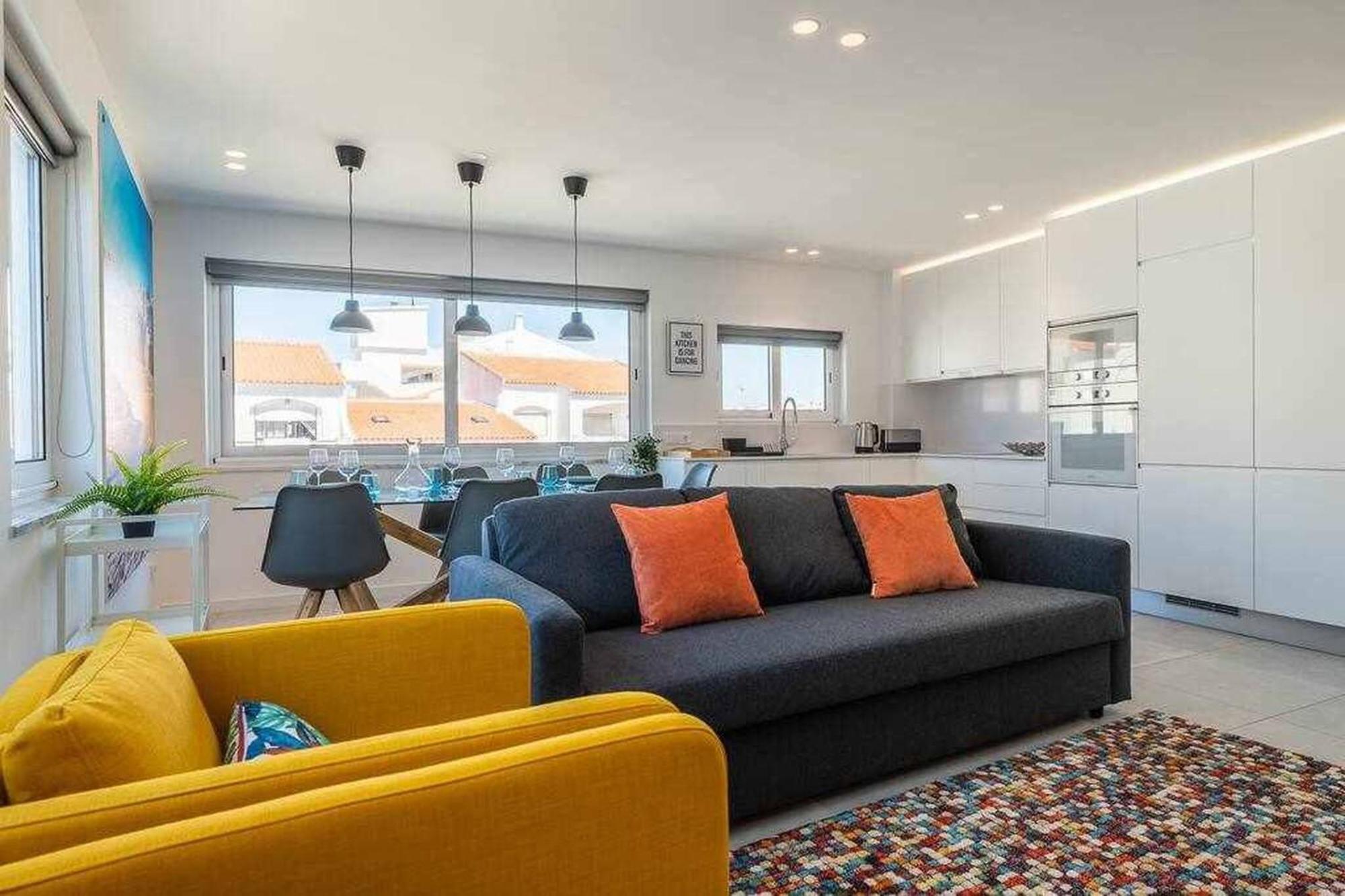 Central Town 2-Bedroom Apartment Albufeira Luaran gambar