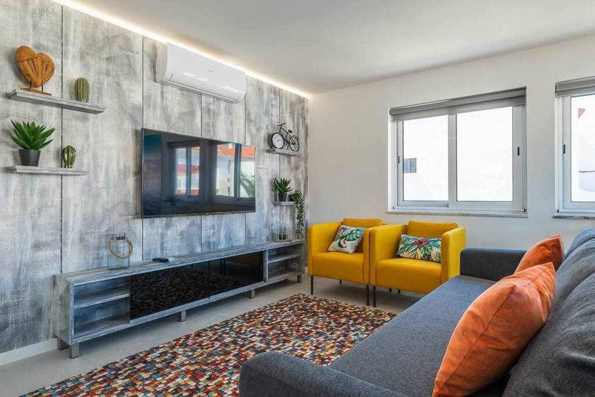 Central Town 2-Bedroom Apartment Albufeira Luaran gambar